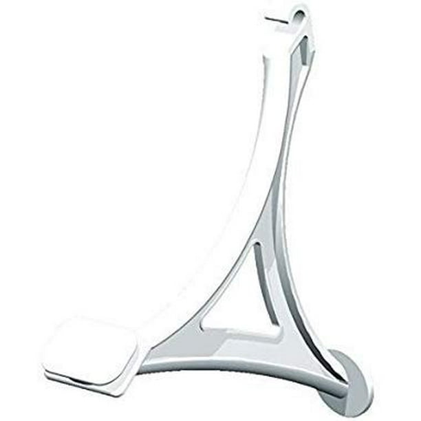 2 ClosetMaid 6713 Universal Shoe Support Brackets for Wire Shelving 671300 White